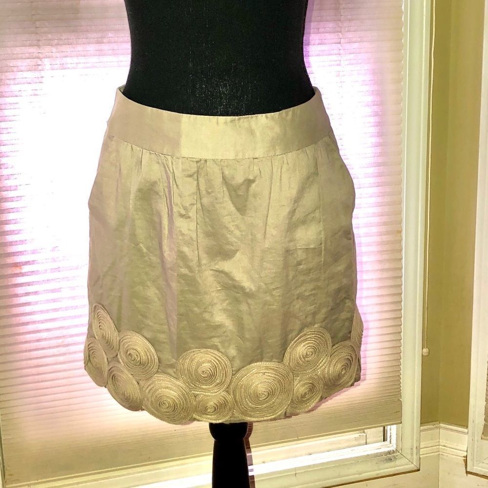 BCBGENERATION Mini Skirt w/ Flowers